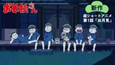 Capa de Osomatsu-san Shinsaku Short Anime