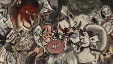 Titelbild von Kawanabe Kyousai: Shintomiza Youkai Hikimaku