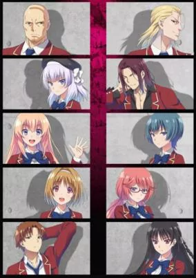 Capa de Youkoso Jitsuryoku Shijou Shugi no Kyoushitsu e (TV)