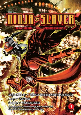 Capa de Ninja Slayer