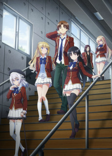 Capa de Youkoso Jitsuryoku Shijou Shugi no Kyoushitsu e 3rd Season