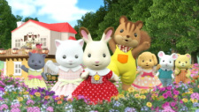 Capa de Sylvanian Families: Freya no Happy Diary