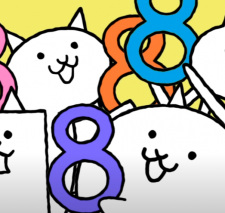 Titelbild von Nippon! Nya Nya Nya! Minya de Asobu Nya: Nyanko Dai Sensou 8-shuunen CM