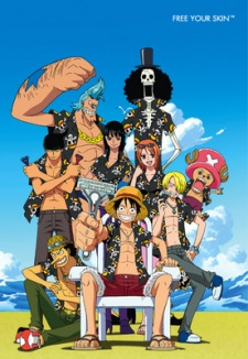 Capa de Schick x One Piece