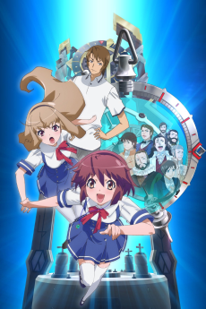 Capa de Time Travel Shoujo: Mari Waka to 8-nin no Kagakusha-tachi