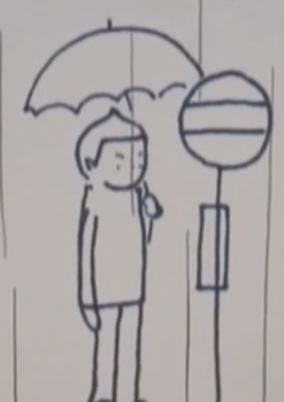 Titelbild von Ame no Bus Stop-hen