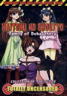 Capa de Haitoku no Shoujo