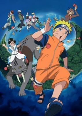 Capa de Naruto Movie 3: Dai Koufun! Mikazuki Jima no Animaru Panikku Dattebayo!