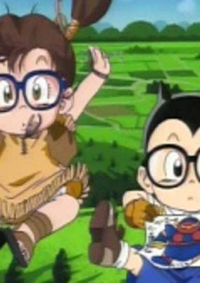 Capa de Dr. Slump: Hoyoyo! Arale no Himitsu Dai Koukai dayo!!
