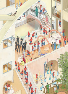 Capa de Hataraku Saibou: Kaze Shoukougun