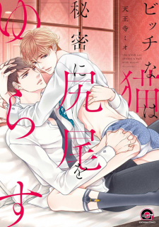 Capa de Bitch na Neko wa Himitsu ni Shippo wo Yurasu
