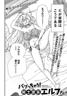 Titelbild von Babucchau! Kishi Danchou Elf-san
