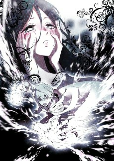 Capa de Shikkoku Shoujo to Shiro no Doukei